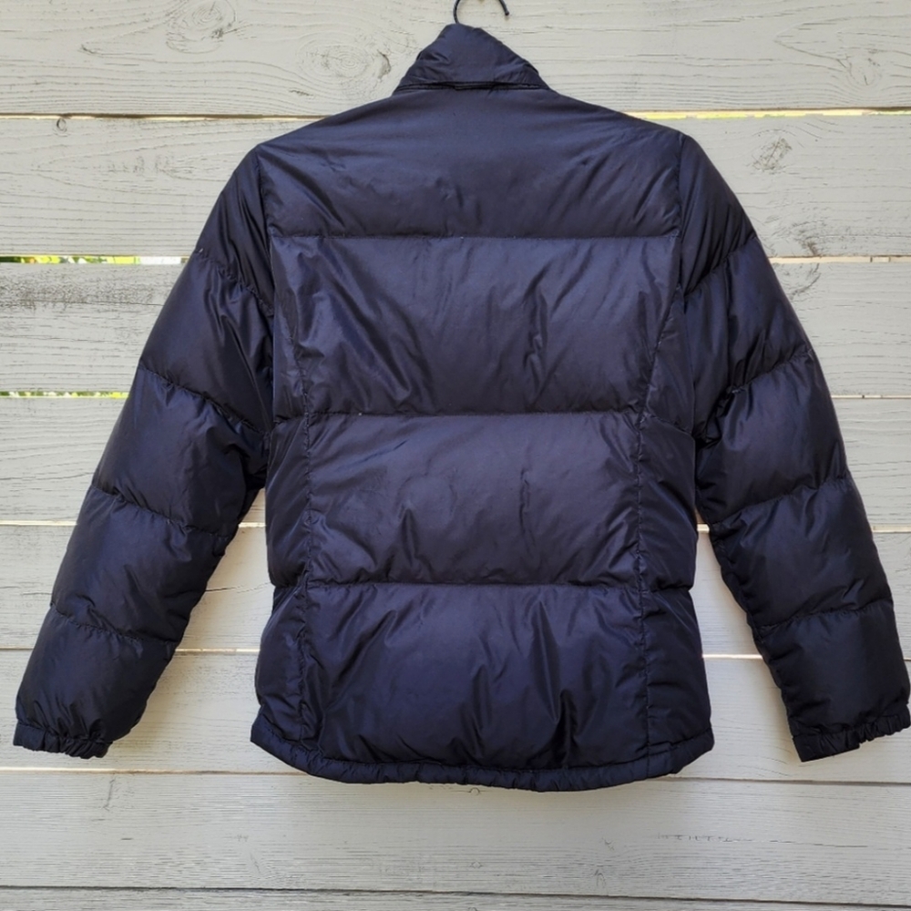 American Eagle Black Duck Down Puffer Coat Sz Medium - Picture 12 of 12